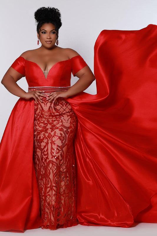 Sydney's Closet Scarlet Pageant Gown