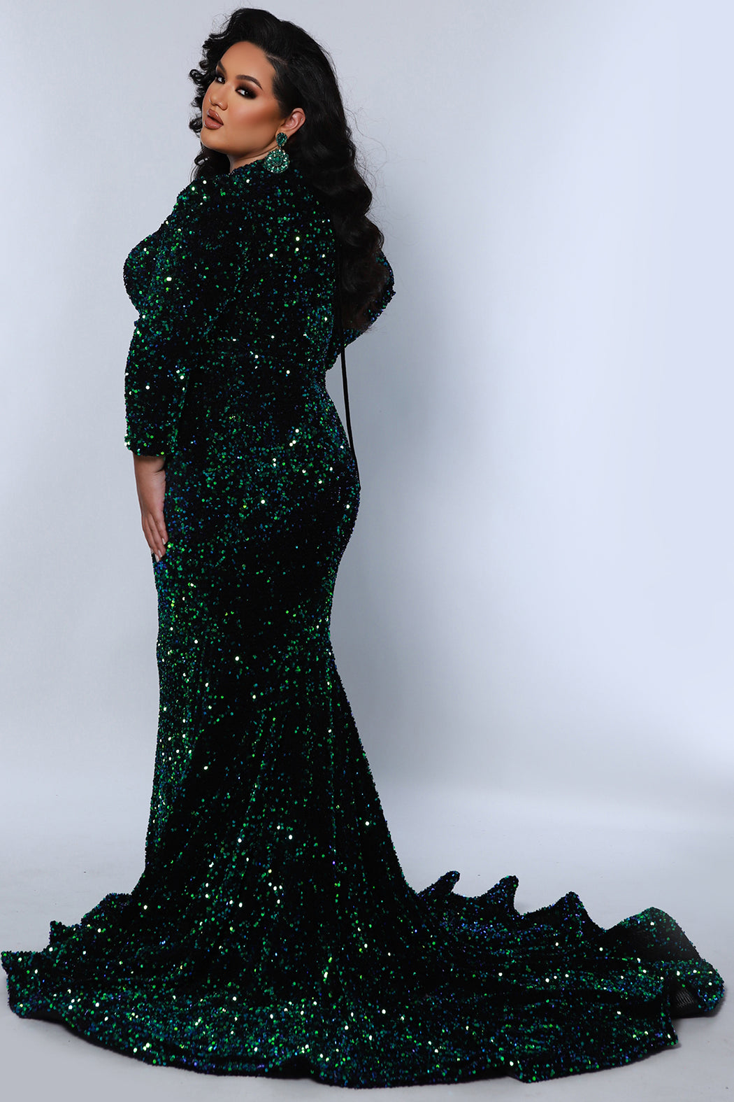 Sydney's Closet Clutch Mermaid Gown