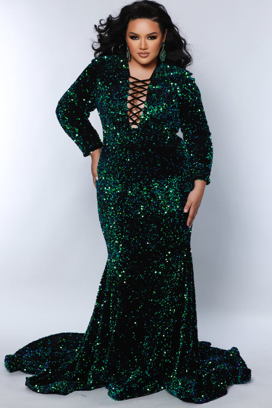 Sydney's Closet Clutch Mermaid Gown